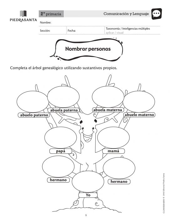 Nombrar personas
