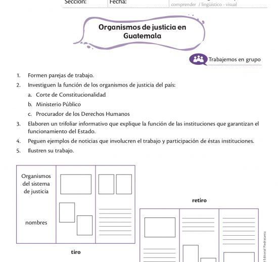 Organismos de justicia en Guatemala