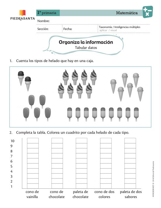 Organiza la información