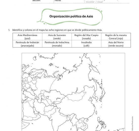 Organización política de Asia