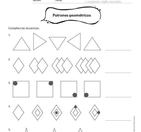 Patrones geométricos