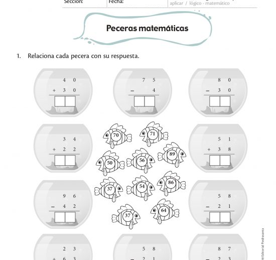 Peceras matemáticas