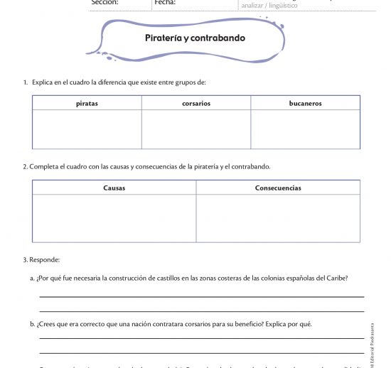 Piratería y contrabando
