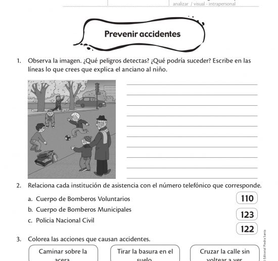 Prevenir accidentes