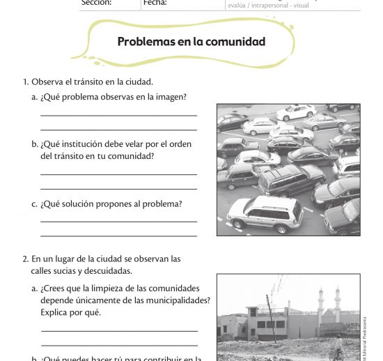 Problemas en la comunidad