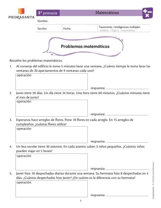 Problemas matemáticos