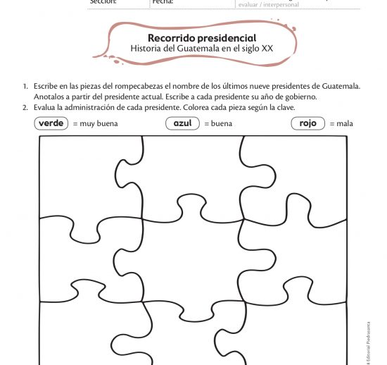Recorrido presidencial