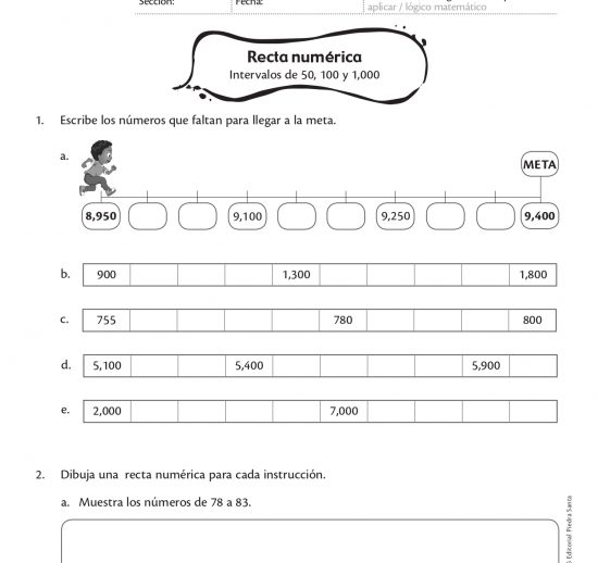Recta numérica