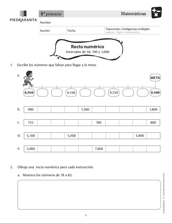 Recta numérica
