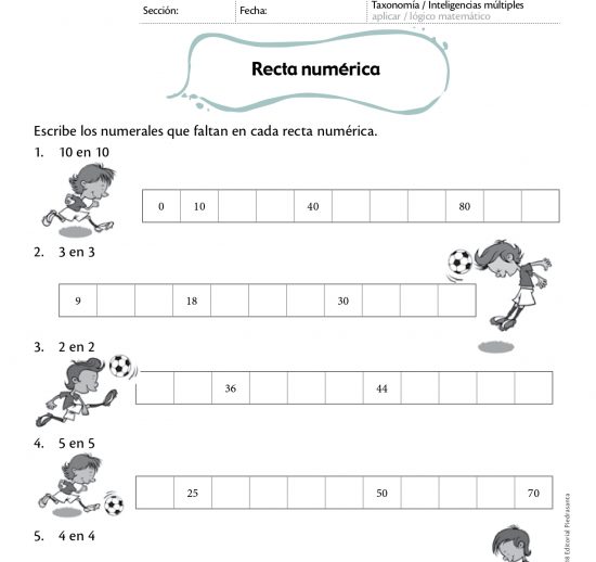 Recta numérica