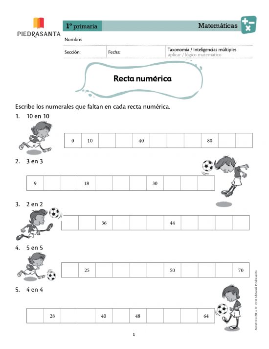 Recta numérica