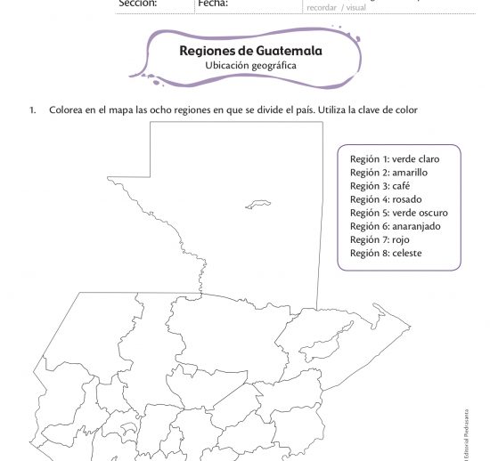 Regiones de Guatemala