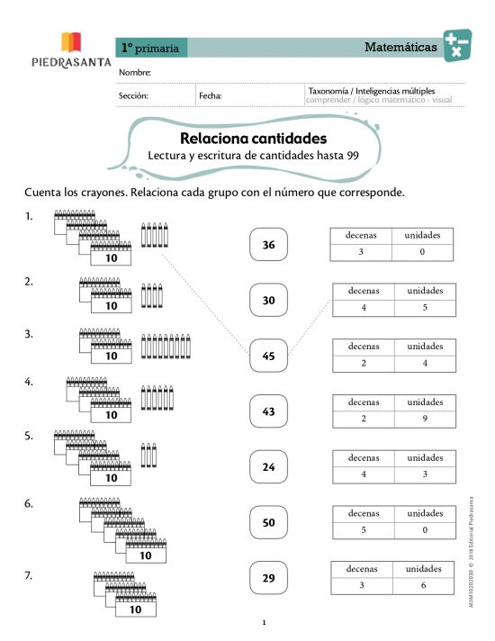Relaciono cantidades