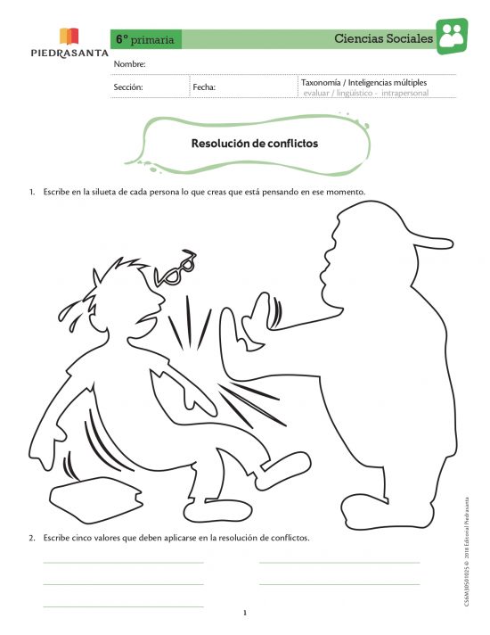 Resolución de conflictos