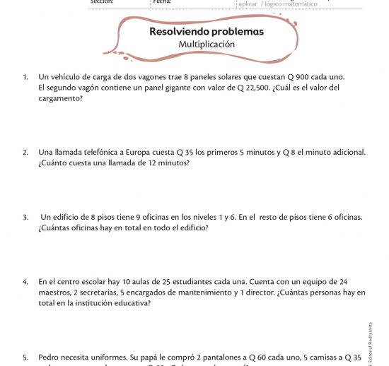 Resolviendo problemas