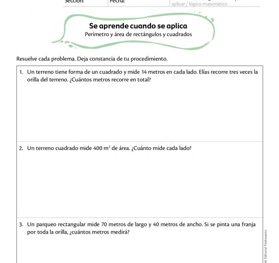 Se aprende cuando se aplica