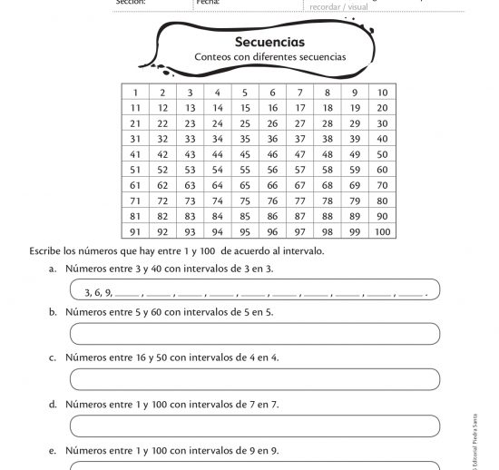 Secuencias