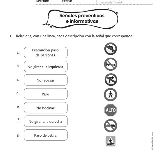 Señales preventivas e informativas