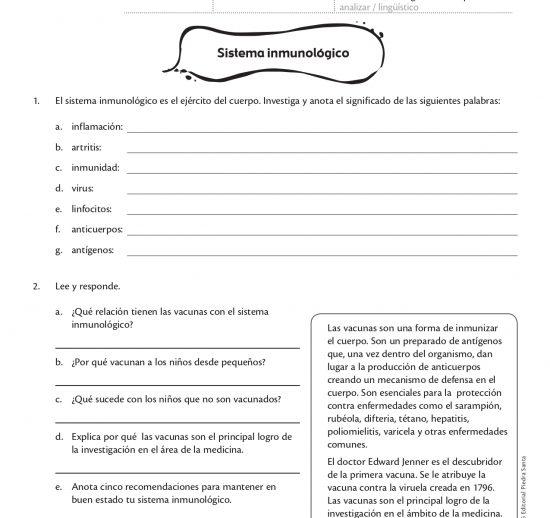 Sistema inmunológico