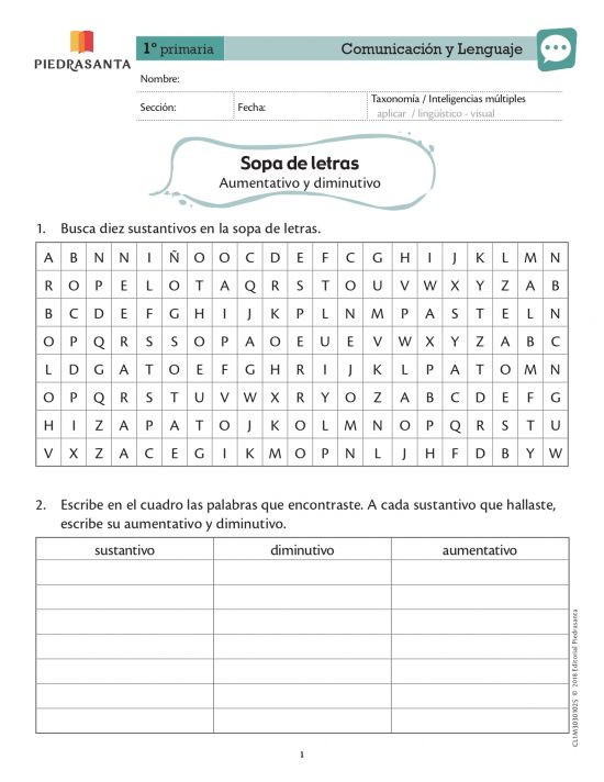 Sopa de letras