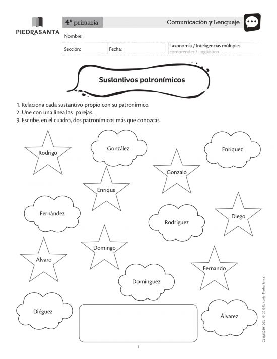 Sustantivos patronímicos