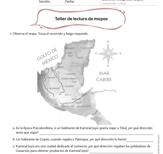 Taller de lectura de mapas