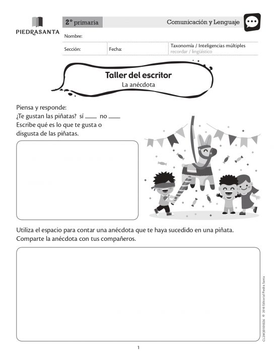 Taller del escritor