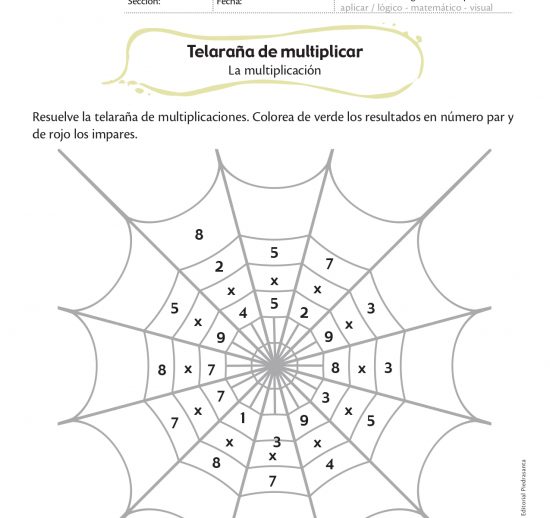 Telaraña de multiplicar