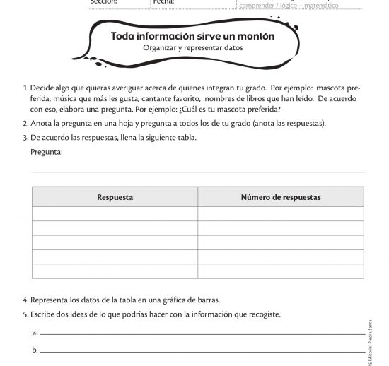 Toda información sirve un montón