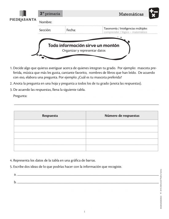 Toda información sirve un montón