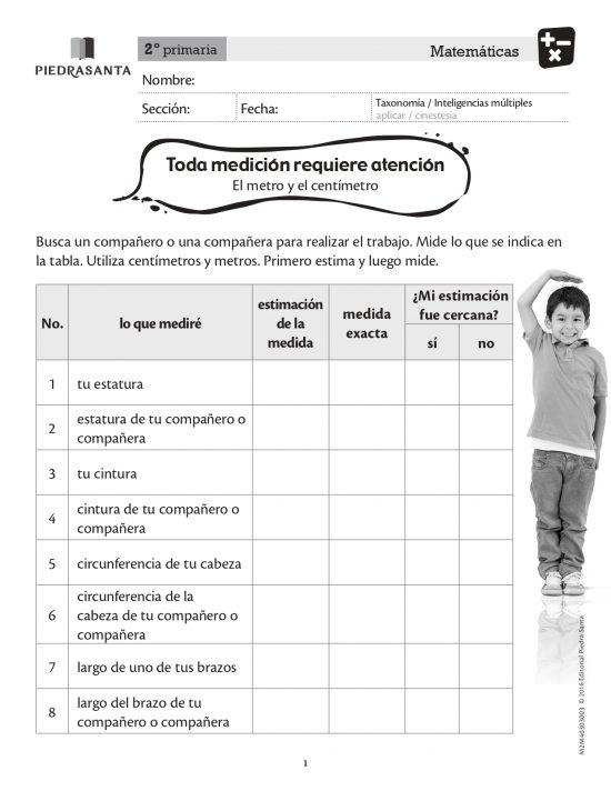 Toda medición requiere su atención
