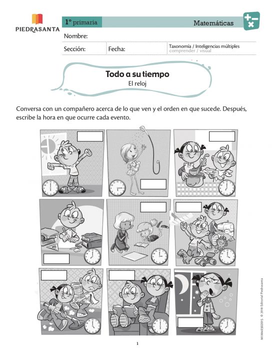 Todo a su tiempo