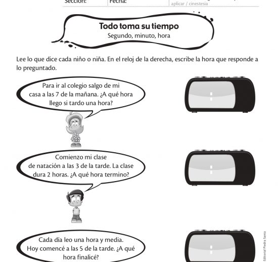 Todo toma su tiempo