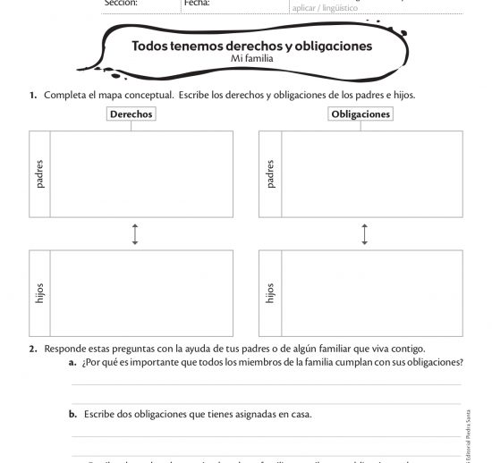 Todos tenemos derechos y obligaciones