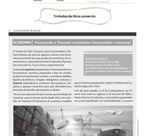 Tratados de libre comercio