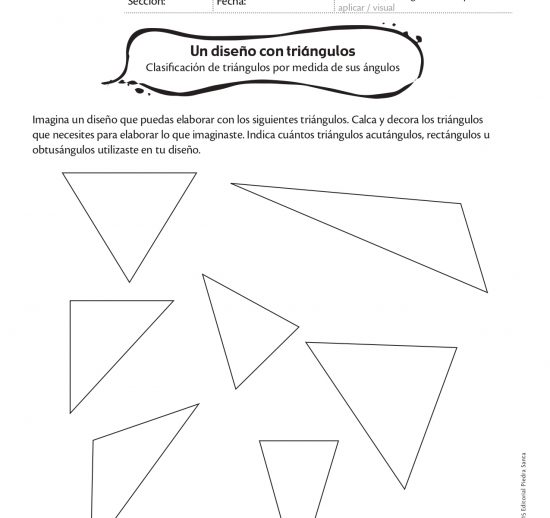Un diseño con triángulos