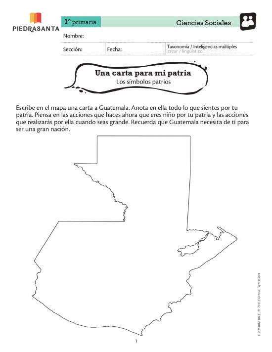Una carta para mi patria