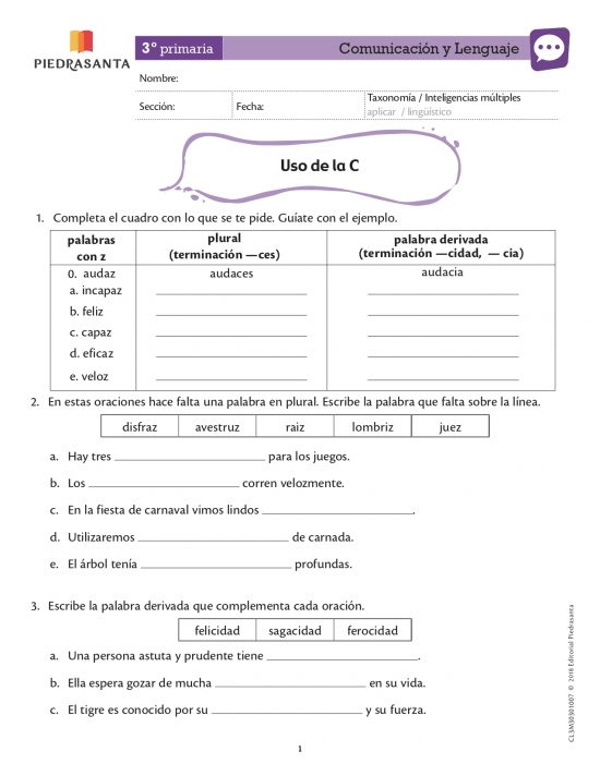 Uso de C