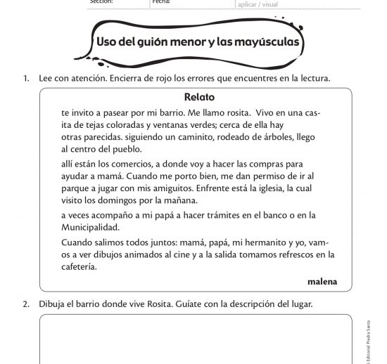 Uso del guión menor y las mayúsculas