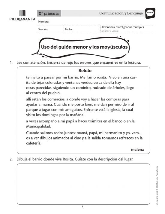 Uso del guión menor y las mayúsculas