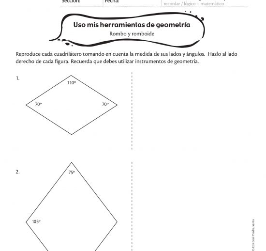 Uso mis herramientas de geometría