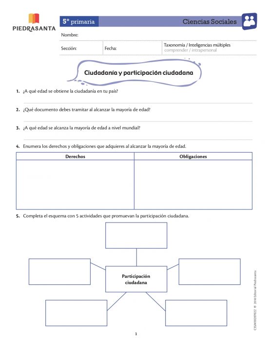 ciudadanía y participación ciudadana