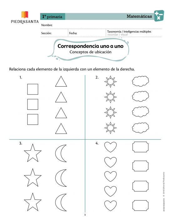 correspondencia uno a uno