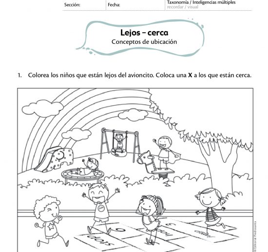 lejos - cerca