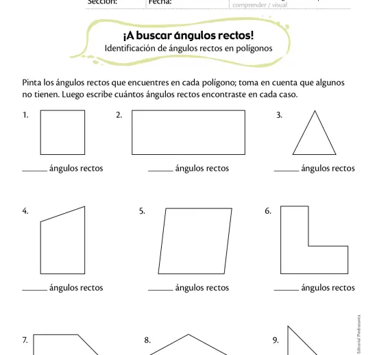 ¡A buscar ángulos rectos!