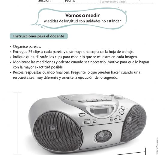 ¡Vamos a medir!