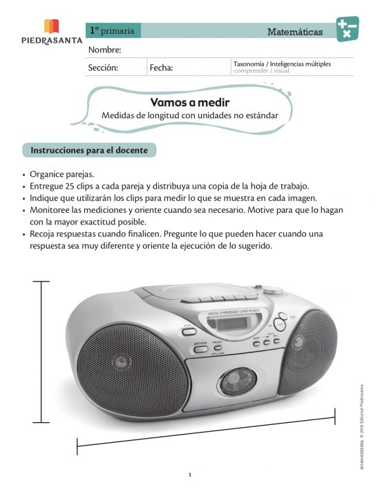 ¡Vamos a medir!