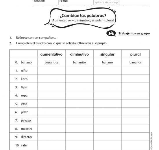 ¿Cambian las palabras?