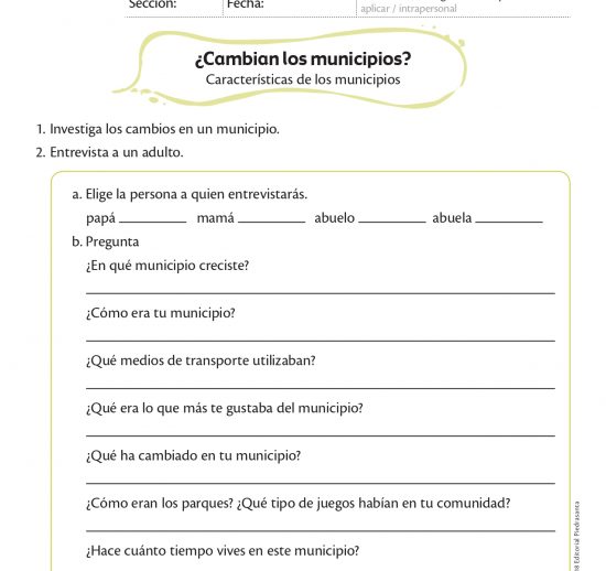 ¿Cambian los municipios?