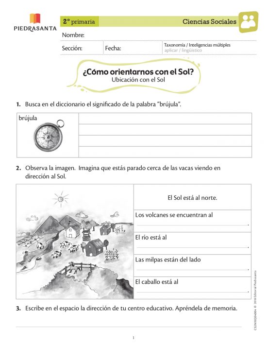 ¿Cómo orientarnos con el Sol?